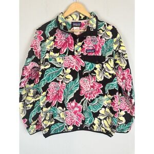 Patagonia Synchilla Hawaiian Manoa Snap-T Lightweight Pullover Fleece Size Small